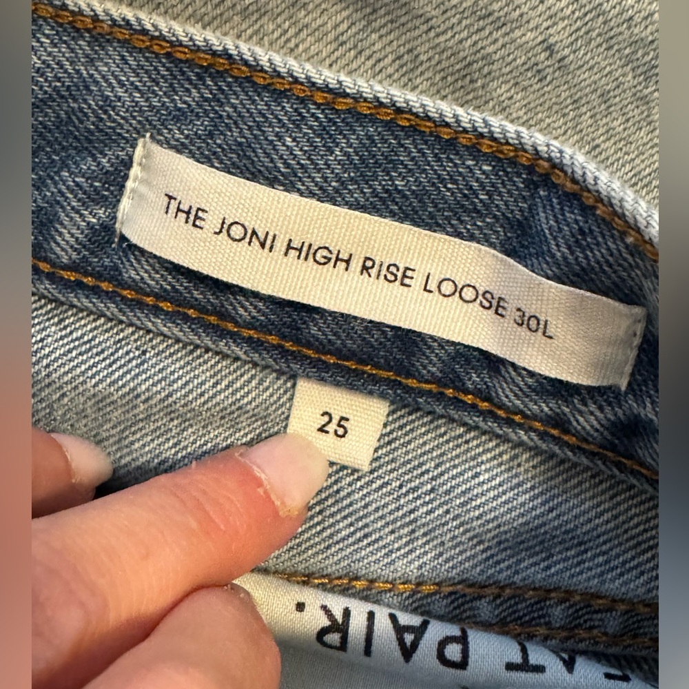 Aritzia Denim Forum The Joni High Rise Loose 29L - Picture 10 of 10